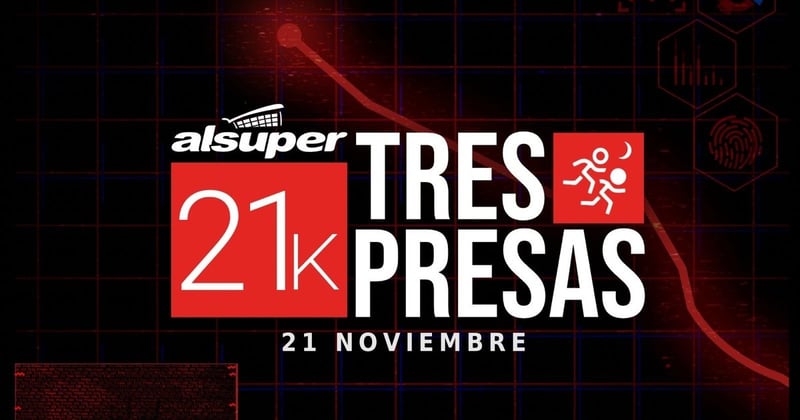 21K TRES PRESAS 3ra Edición