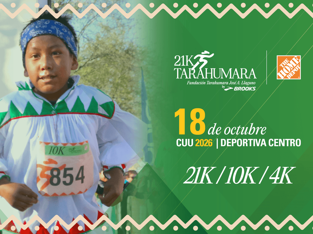 21K Tarahumara - The Home Depot by Brooks. finish line